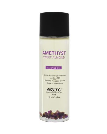 Amethyst Sweet Almond Crystal Massage Oil